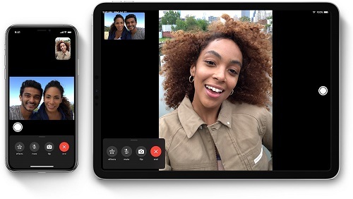 Ứng dụng FaceTime. Ảnh: Apple.