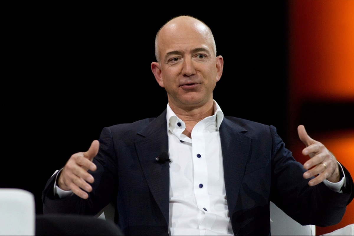 CEO Amazon Jeff Bezos. Ảnh: Reuters.